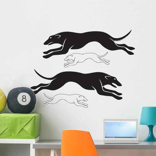 greyhound Wall Decal