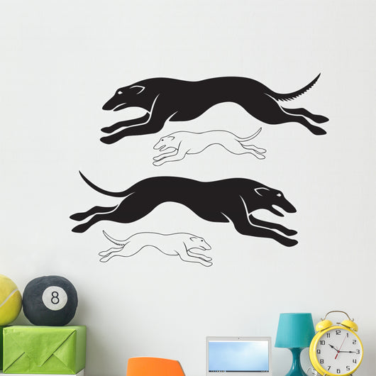 greyhound Wall Decal