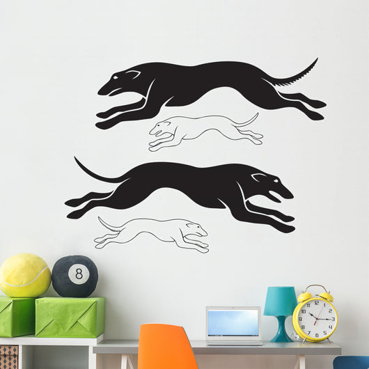 greyhound Wall Decal