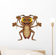 Scary cockroach cartoon Wall Decal