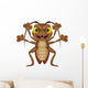 Scary cockroach cartoon Wall Decal