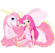 Beautiful Magic Dragon and Fairy Wall Decal