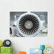 Airplane Engine Wall Mural