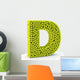 3D Letter D Made