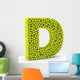 3D Letter D Made