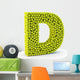 3D Letter D Made