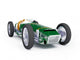 green vintage racing car Wall Decal