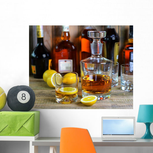Decanter and Glass Whisky