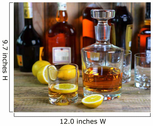 Decanter and Glass Whisky