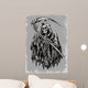 Hand Inked Grim Reaper