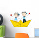 Funny Kids Paper Boat