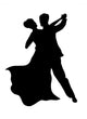 Dancing Couple Wall Decal