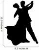 Dancing Couple Wall Decal