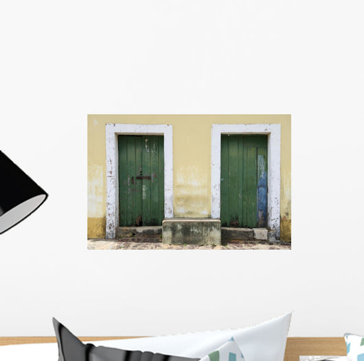 Traditional Brazilian Portuguese Colonial Wall Decal