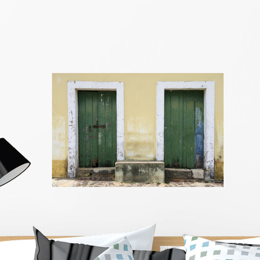 Traditional Brazilian Portuguese Colonial Wall Decal