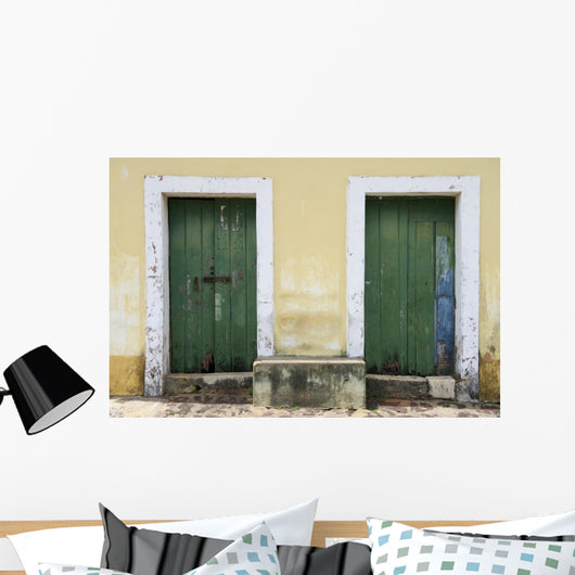 Traditional Brazilian Portuguese Colonial Wall Decal