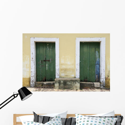 Traditional Brazilian Portuguese Colonial Wall Decal