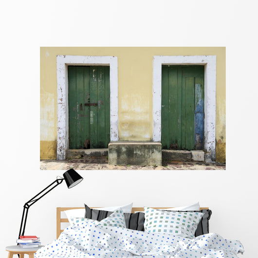 Traditional Brazilian Portuguese Colonial Wall Decal