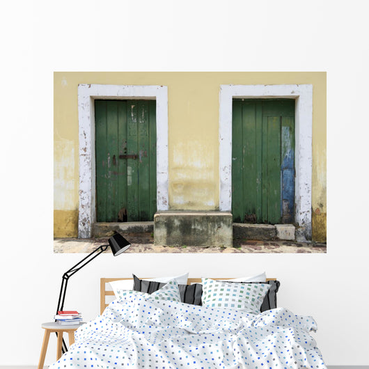 Traditional Brazilian Portuguese Colonial Wall Decal