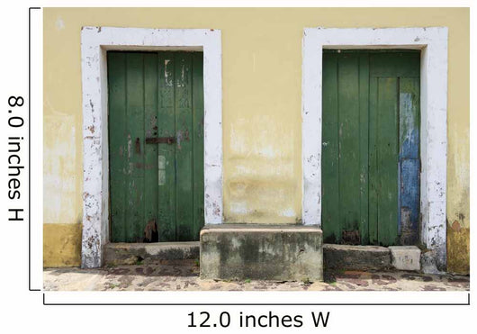 Traditional Brazilian Portuguese Colonial Wall Decal