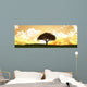 Widescreen Sunset Tree Landscape