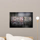 John 3 16 Letterpress