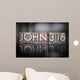 John 3 16 Letterpress