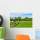 Happy Family Bikes Cycling Wall Decal