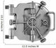 Vaulted Metal Bank Door