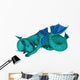 Sleeping Little Sea Dragon Wall Decal