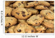 Chocolate Chip Cookies Wall Mural