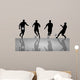 Football Silhouettes Mirroring