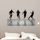 Football Silhouettes Mirroring