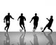 Football Silhouettes Mirroring