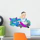 Alice and Cheshire Cat Wall Decal