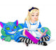 Alice and Cheshire Cat Wall Decal
