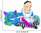 Alice and Cheshire Cat Wall Decal