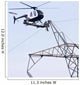 Helicopter High lines construction Wall Mural