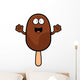 Cartoon Happy Ice Cream Wall Decal