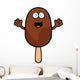 Cartoon Happy Ice Cream Wall Decal