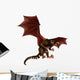 Stripped Dragon Wall Decal