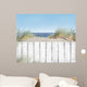 Beach and White Wooden