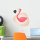 Flamingo Cartoon Lustig Vektor
