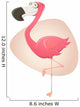 Flamingo Cartoon Lustig Vektor