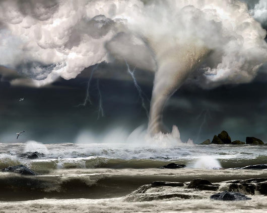 Tornado over Ocean