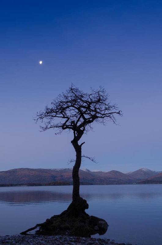 Moonrise Loch Lomond