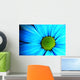 blue daisy Wall Mural
