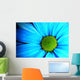 blue daisy Wall Mural