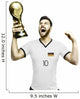 German soccer player celebrates the victory Wall Decal