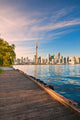 Toronto Skyline over Ontario